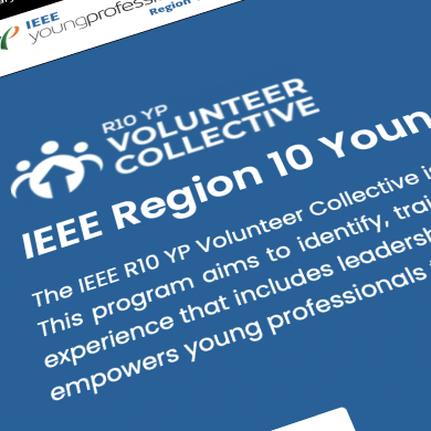 Two Indonesian Representatives Selected for IEEE R10 Young Professionals Volunteer Collective